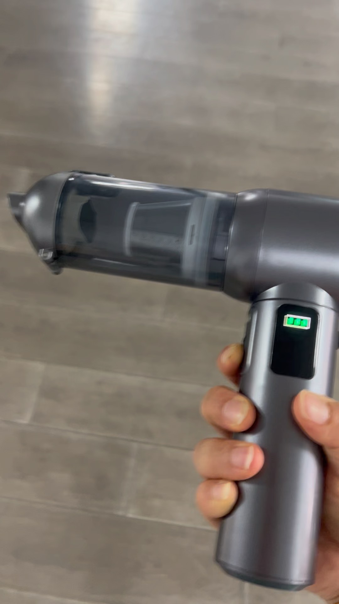 Digital screen16000Pa Brushless Car Vacuum Cleaner with detachable Filter & Extended Battery Life with led light for multifunction