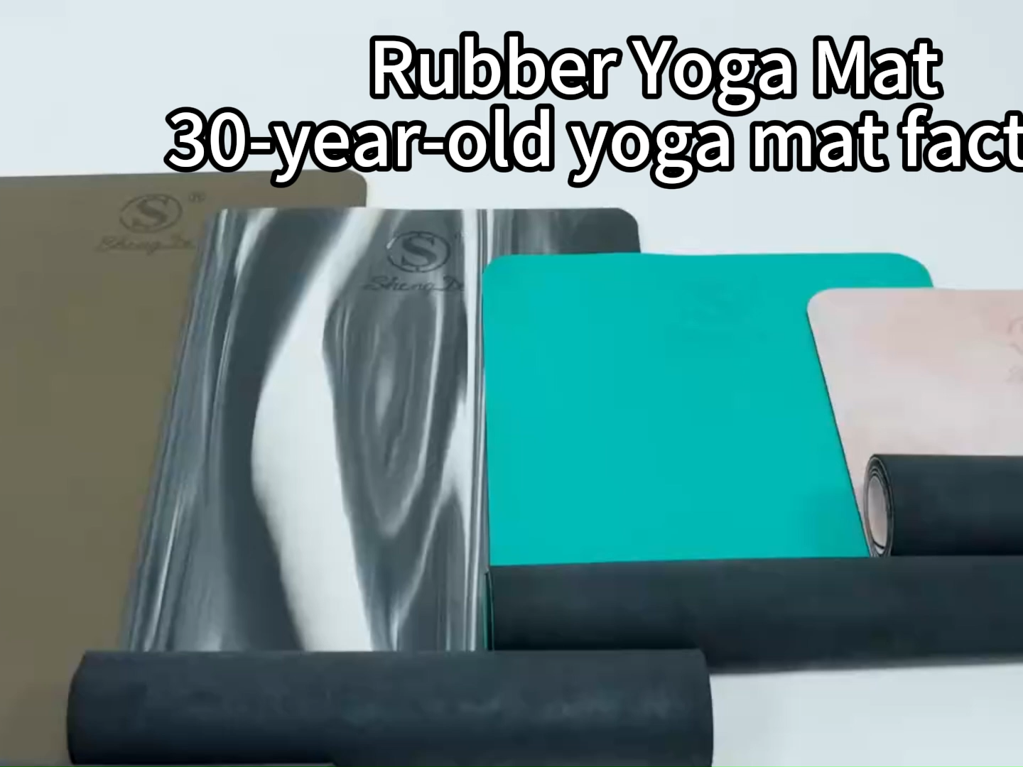 Tapis de yoga en caoutchouc naturel de 5 mm, antidérapant, personnalisé, en liège biologique écologique, fournisseur d'usine en gros