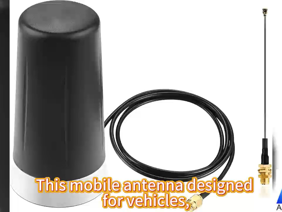 وحدة بوابة راوتر مغناطيسي 4G هوائي 3dBi مع موصل SMA RG174 بطول 3 أمتار