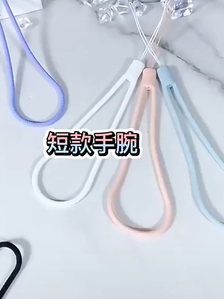 2026 New product Universal Cell Phone Wrist Lanyard 1ft with Integrated USB-C Charging and Data Transfer Cable