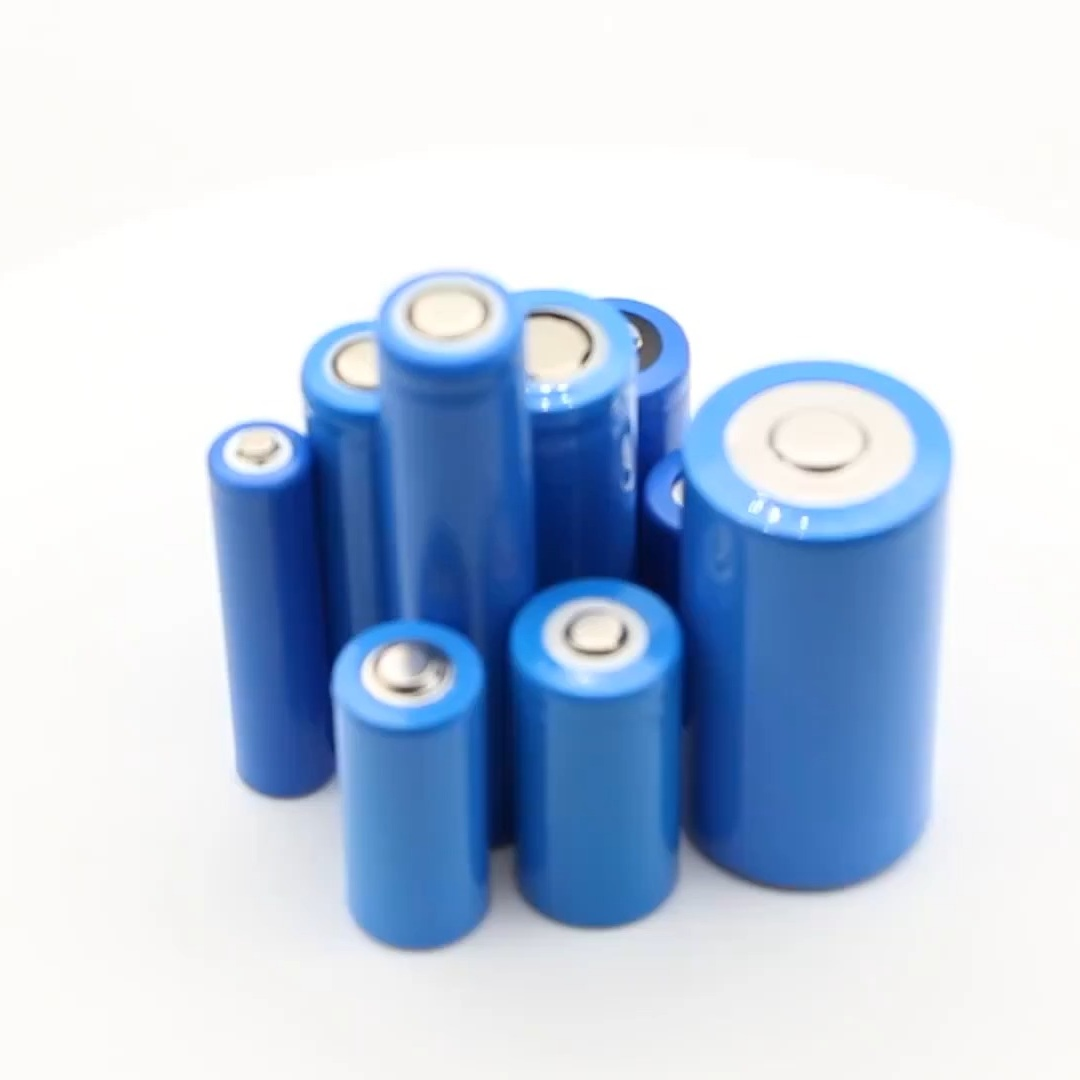 CR123A 3V 1500mAh LiMnO2 Cell Cylindrical Lithium Battery for Consumer Electronics OEM/ODM