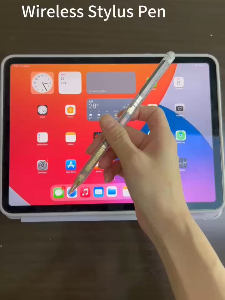 Smart Transparent Pens High Precision Pen Bluetooth Hot key for New iPad M4