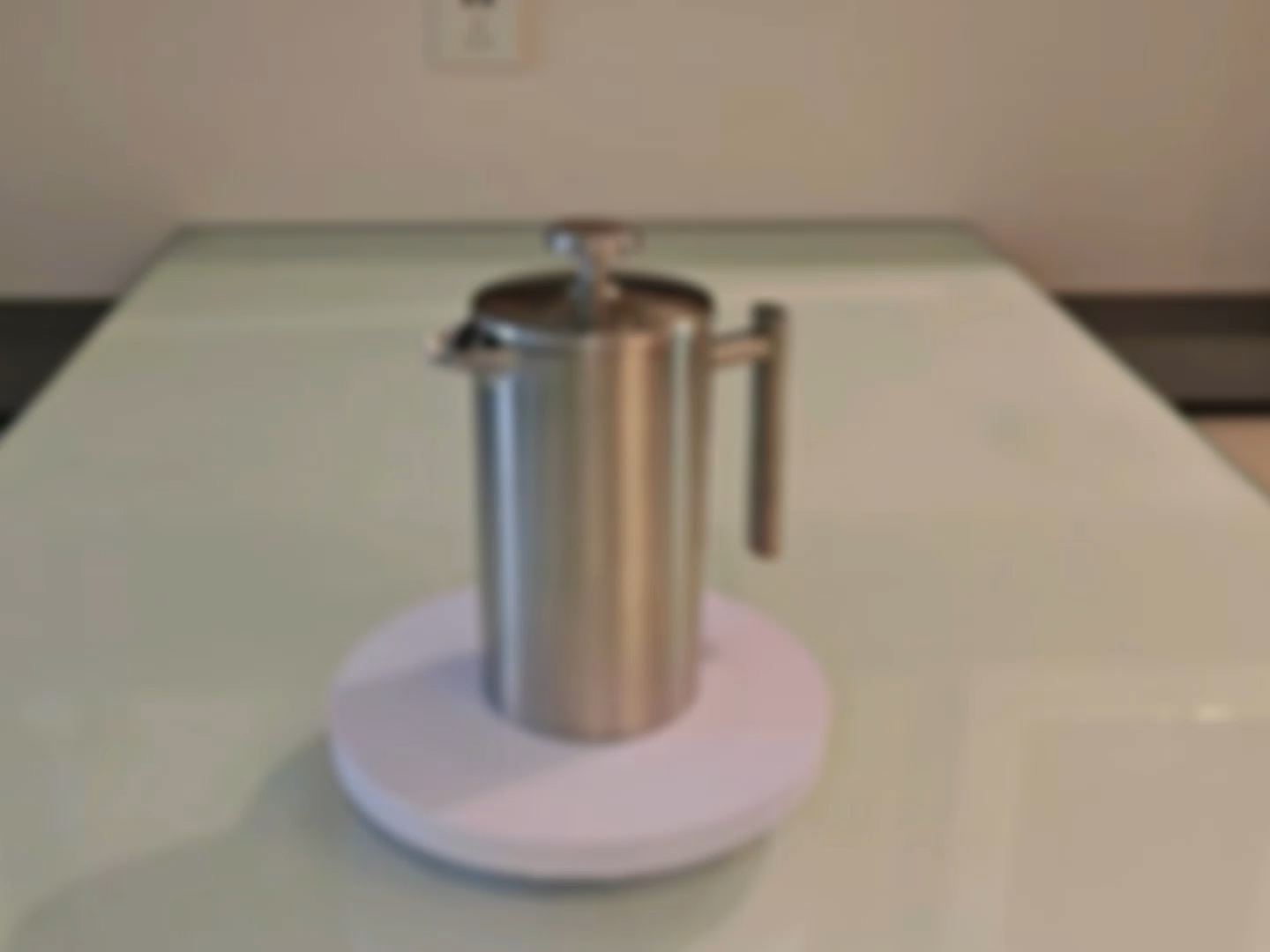 350ml Double Wall Insulated French Press | Food-Grade Stainless Steel Coffee Maker | Portable Travel Brewer with Filter
