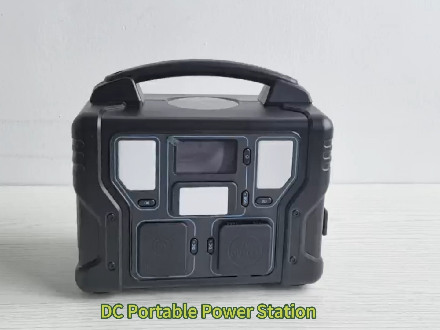 Station d'énergie portable solaire 350W avec onduleur à onde sinusoïdale pure, chargeur d'urgence extérieur et domestique, pour camping, batterie LiFePO4