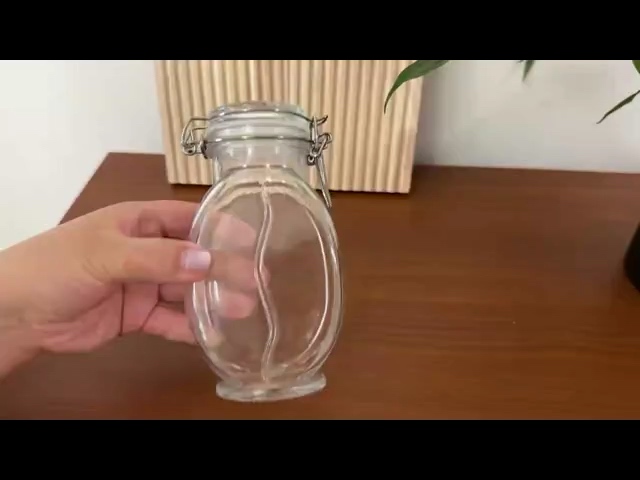 Wholesale kitchen glass storage bottle glass bottle