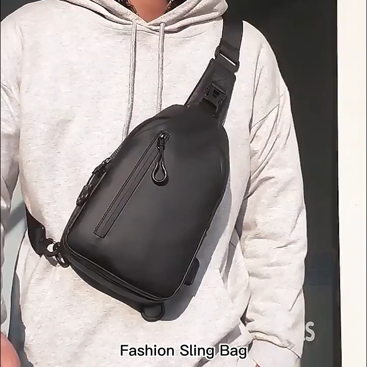 Personalisierte Sport-Umhängetasche für Herren, Brusttasche, modische Gürteltasche, verstellbar