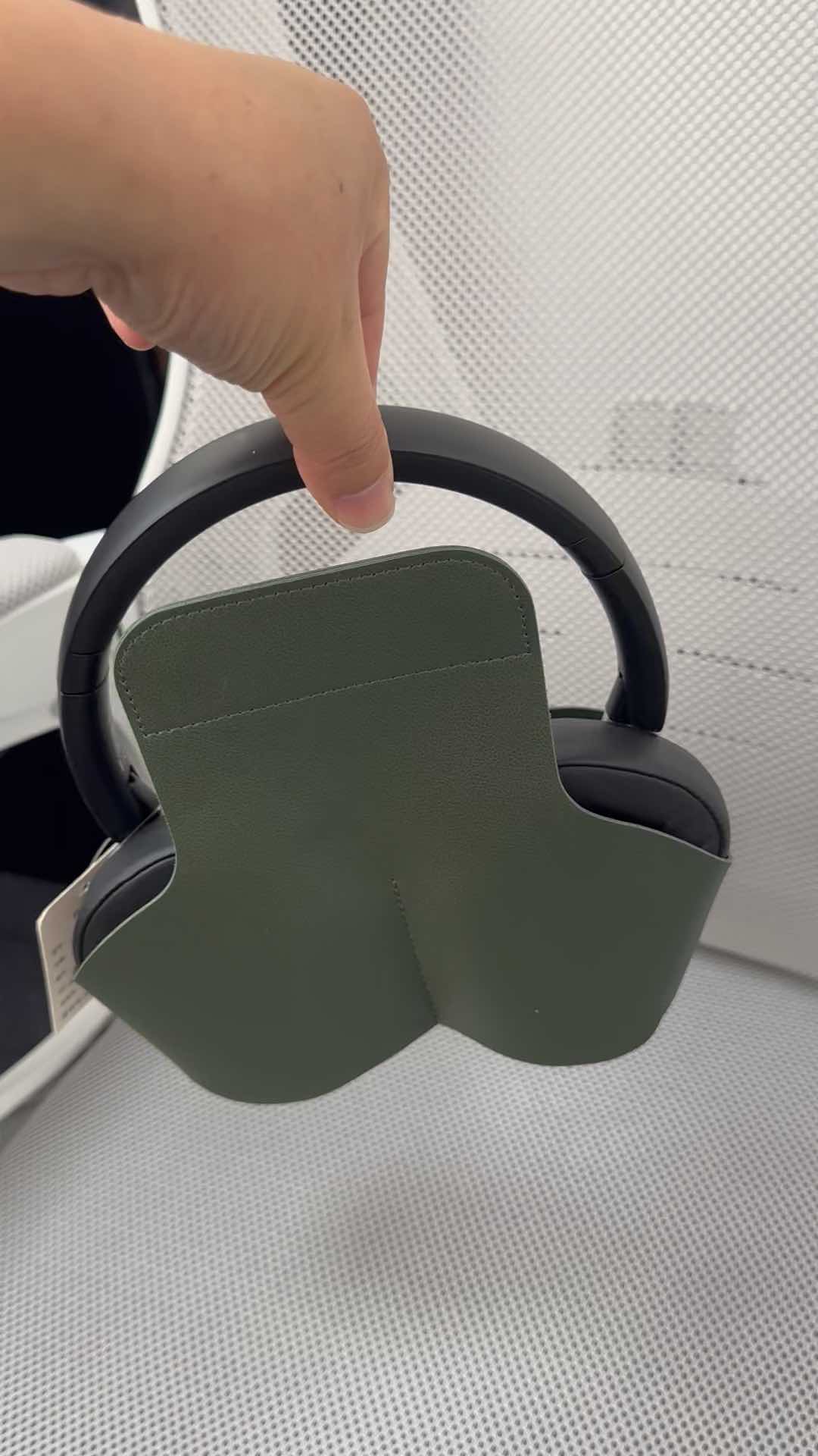 Professional Over Ear Bluetooth Headphones with Magnetic Touch Panel, Hybrid ANC, ENC Mic for Calls, Ideal for Office/Remote Work