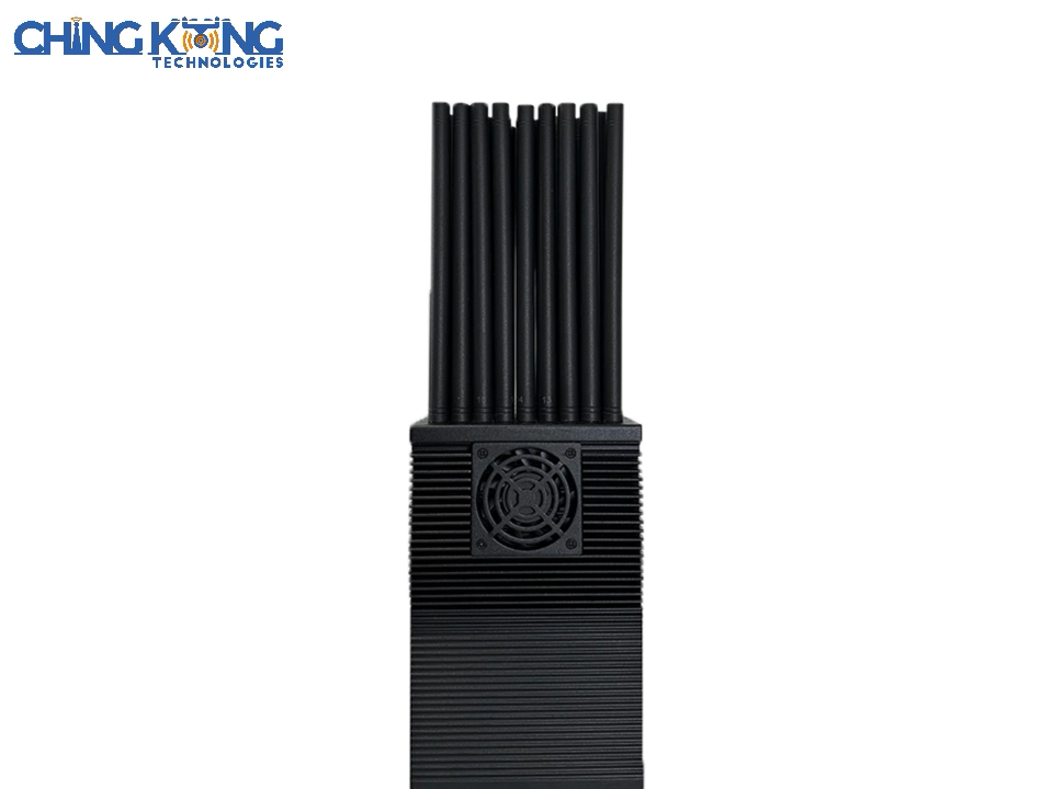 28-Band FM Radio WLAN 6E, WLAN 2.4G, WLAN 5G, GPS, LOJACK, LORA, UHF, VHF 433, 315, 868, CDMA, GSM, 3G, 4G, 5G Handy Signal Störsender