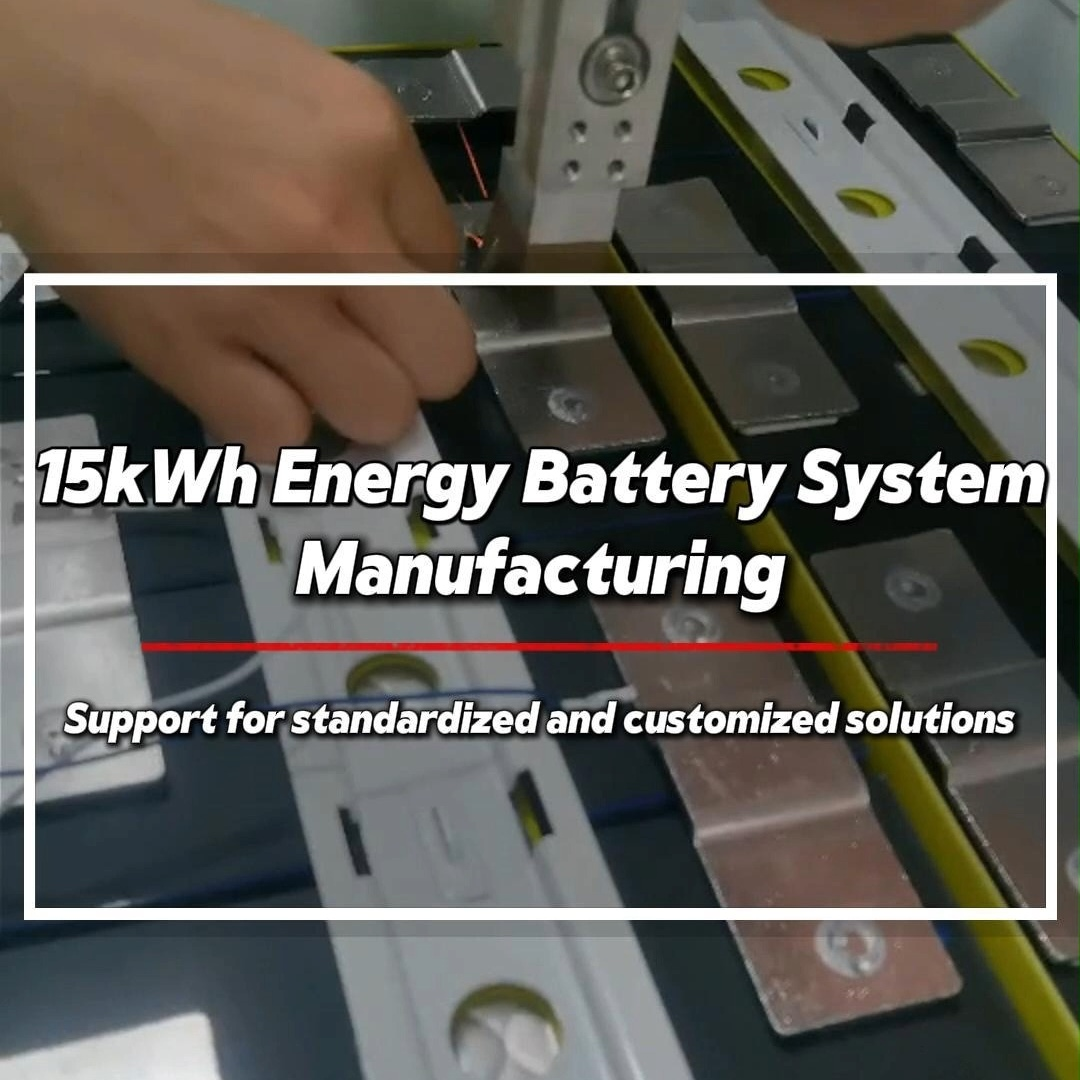 Usine ODM Batterie au Lithium Hors Réseau 51.2V 300Ah 15kWh Batterie de Stockage Solaire Domestique 48V avec Disjoncteur DC Intégré et Connexion Wifi