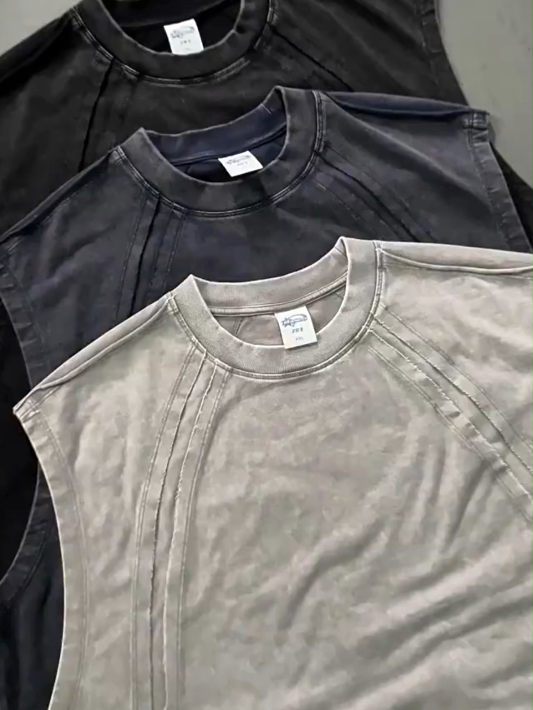 High Quality Custom Logo Cotton Sorona Sports Vest Blank 230gsm Athletic Shirts Sleeveless Fitness Casual Wear Unisex Tank Top