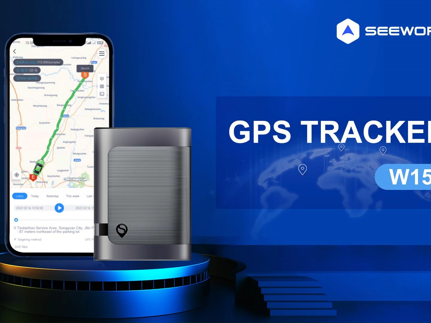 Rastreador GPS Inalámbrico 4G con Alertas de Geocerca para Protección Antirrobo de Coches