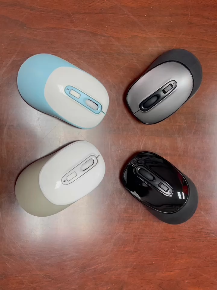 Kabellose programmierbare Maus mit farbigen Tasten, Kabellose, robuste Maus, Kabellose Maus mit festem Griff