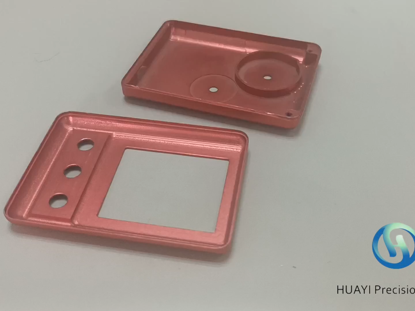 Hochpräzise, kundenspezifisch bearbeitete eloxierte Aluminium-Drehteile für die Elektronikindustrie.