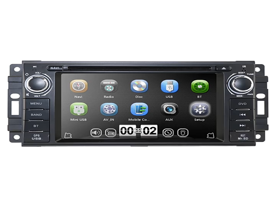 Factory Price HD 5 Inch IPS Screen Carplay Car DVD Android Auto DSB Bass Output Vehicle Multimedia Player