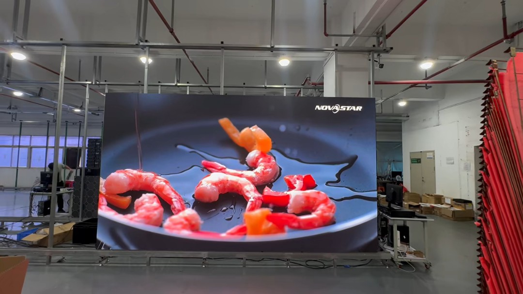Indoor COB dust-proof led screen 640x360mm studio hall exhibition Hall