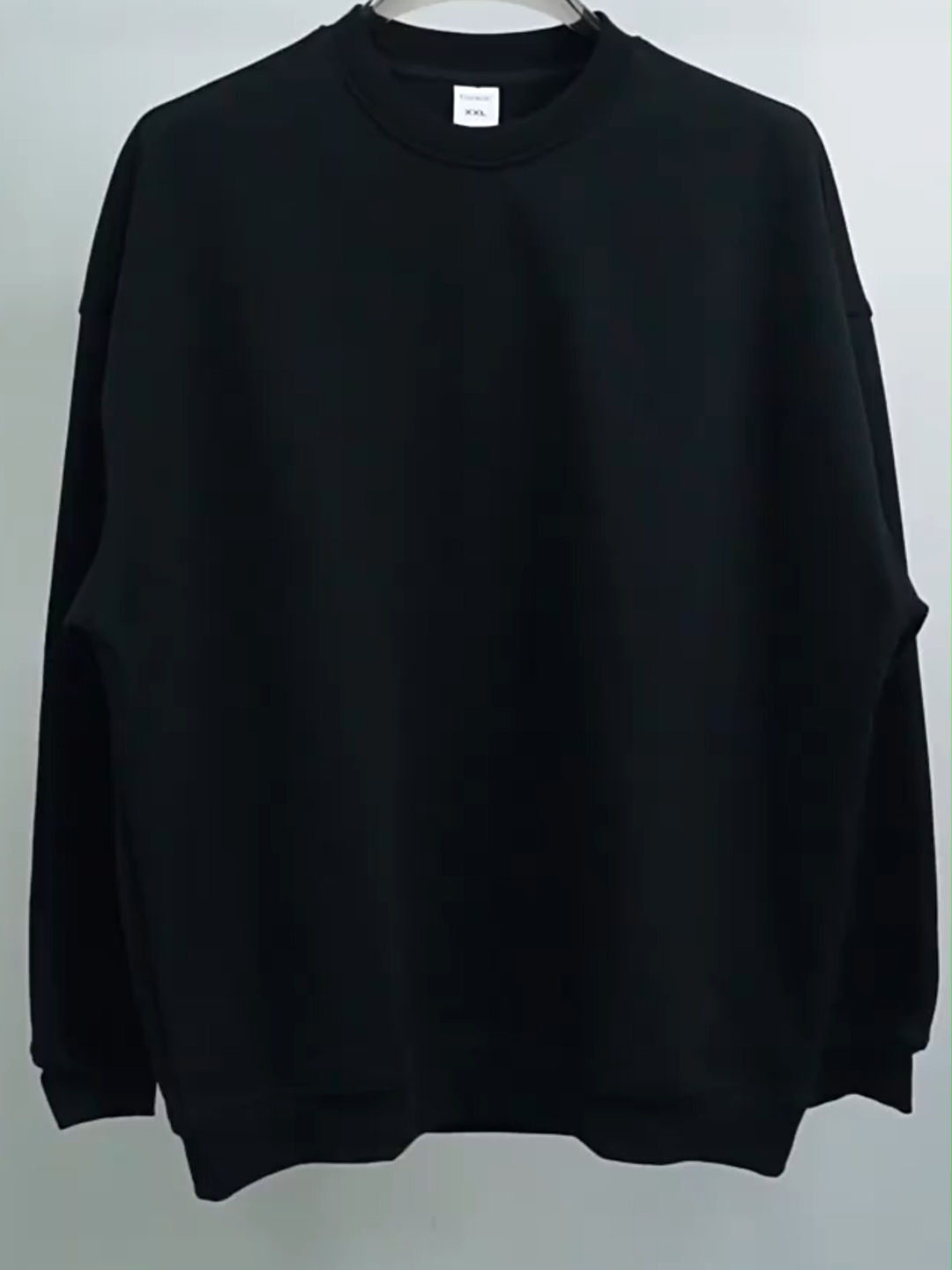 Sweatshirts Pullover Col Rond Vierge Logo Personnalisé Haute Qualité Plain Streetwear Unisexe 42% Coton Sweat Oversize
