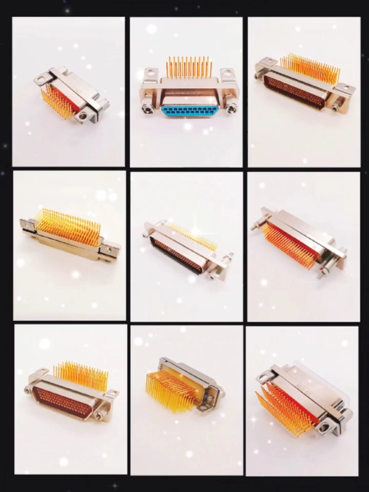 Conector Retangular Macho Micro de 66 Pinos ODM J30J-66TJL Twist-pin MIL-DTL-83513