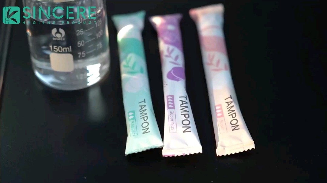 Großhandel Damen Einweg-Perioden-Bio-Baumwoll-Tampons, umweltfreundliche, biologisch abbaubare Tamponhersteller