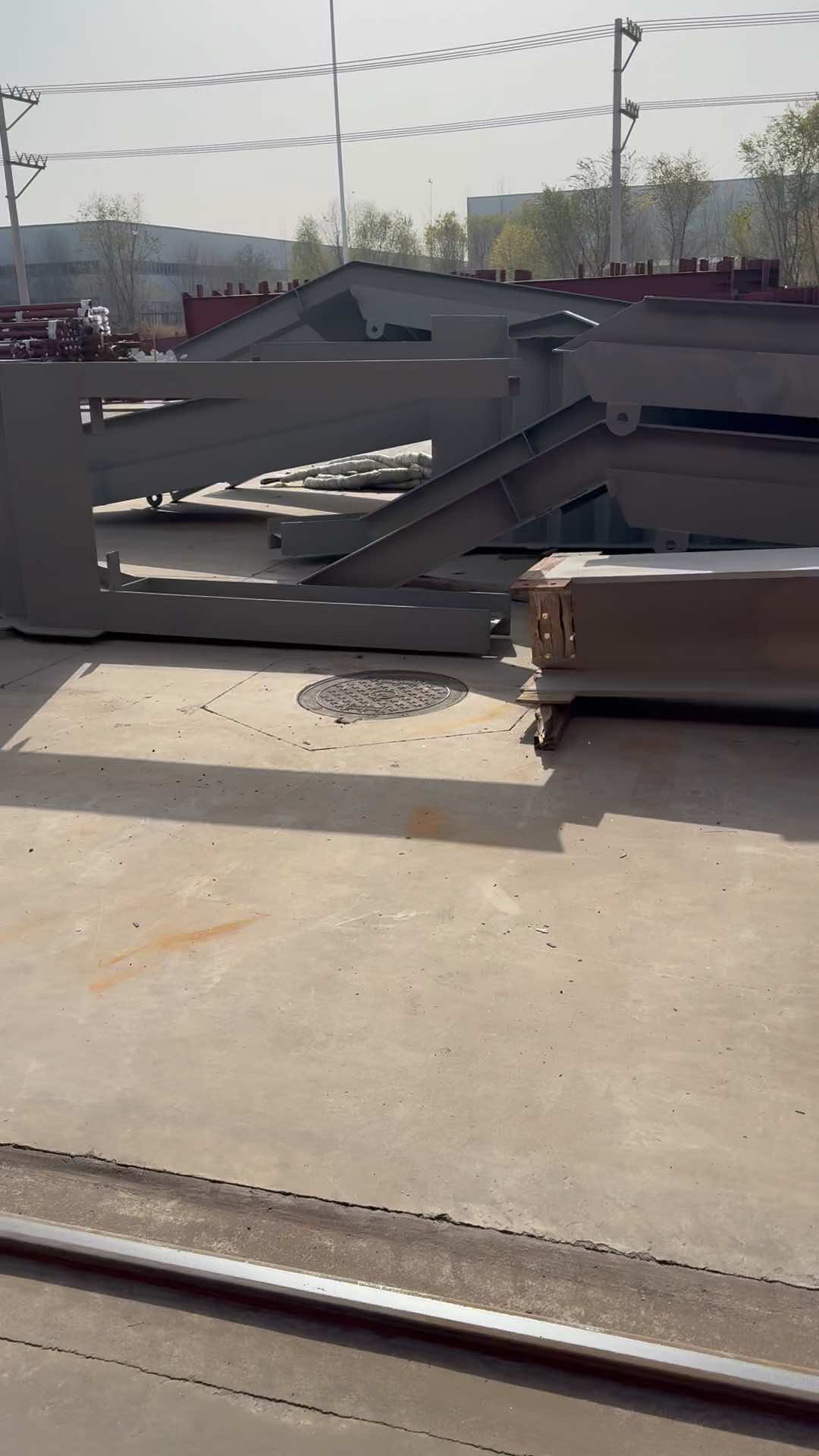 Bâtiment à ossature en acier galvanisé industriel (haute qualité)