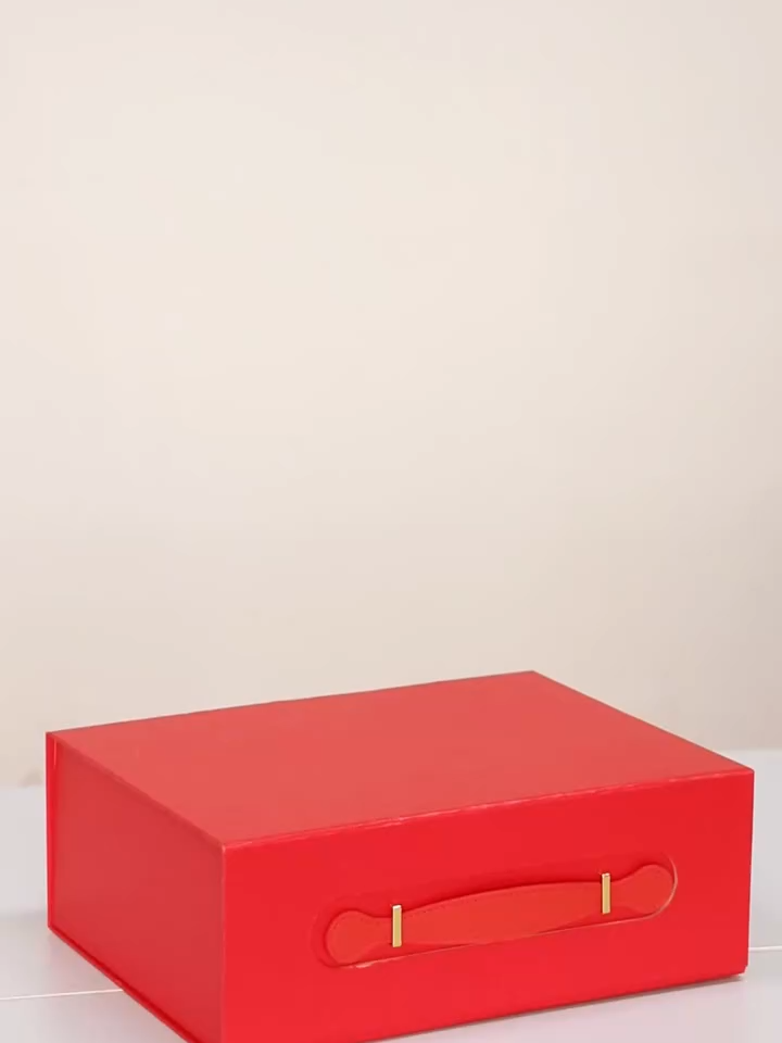 Großhandel 2026 Starre Karton-Klappbox mit Magnetverschluss und Band für Valentinstag