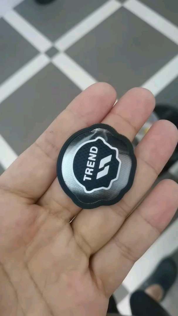 Factory price Transparent Color Dyeing Effect Soft PVC Label Garment patches for bag and clothing Support customization