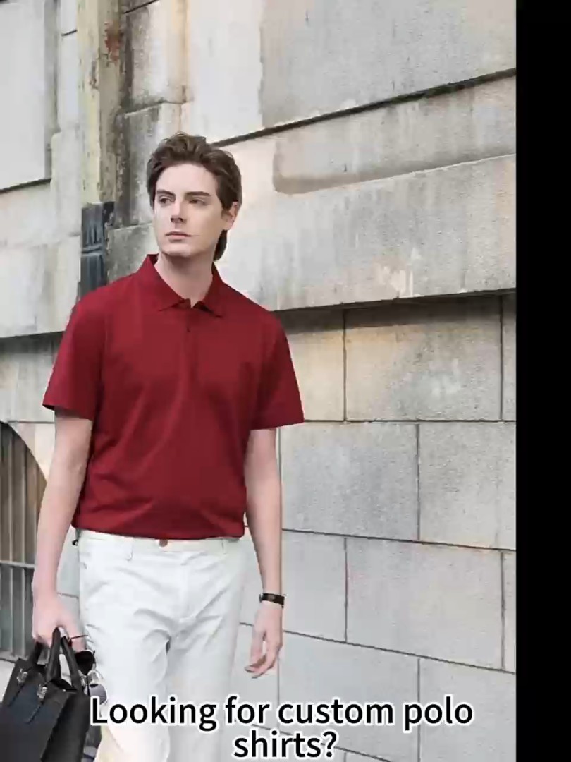 En gros de haute qualité 230GSM Chemises Polo Mode Coton Polyester Séchage Rapide Respirant Décontracté Streetwear Polo Homme