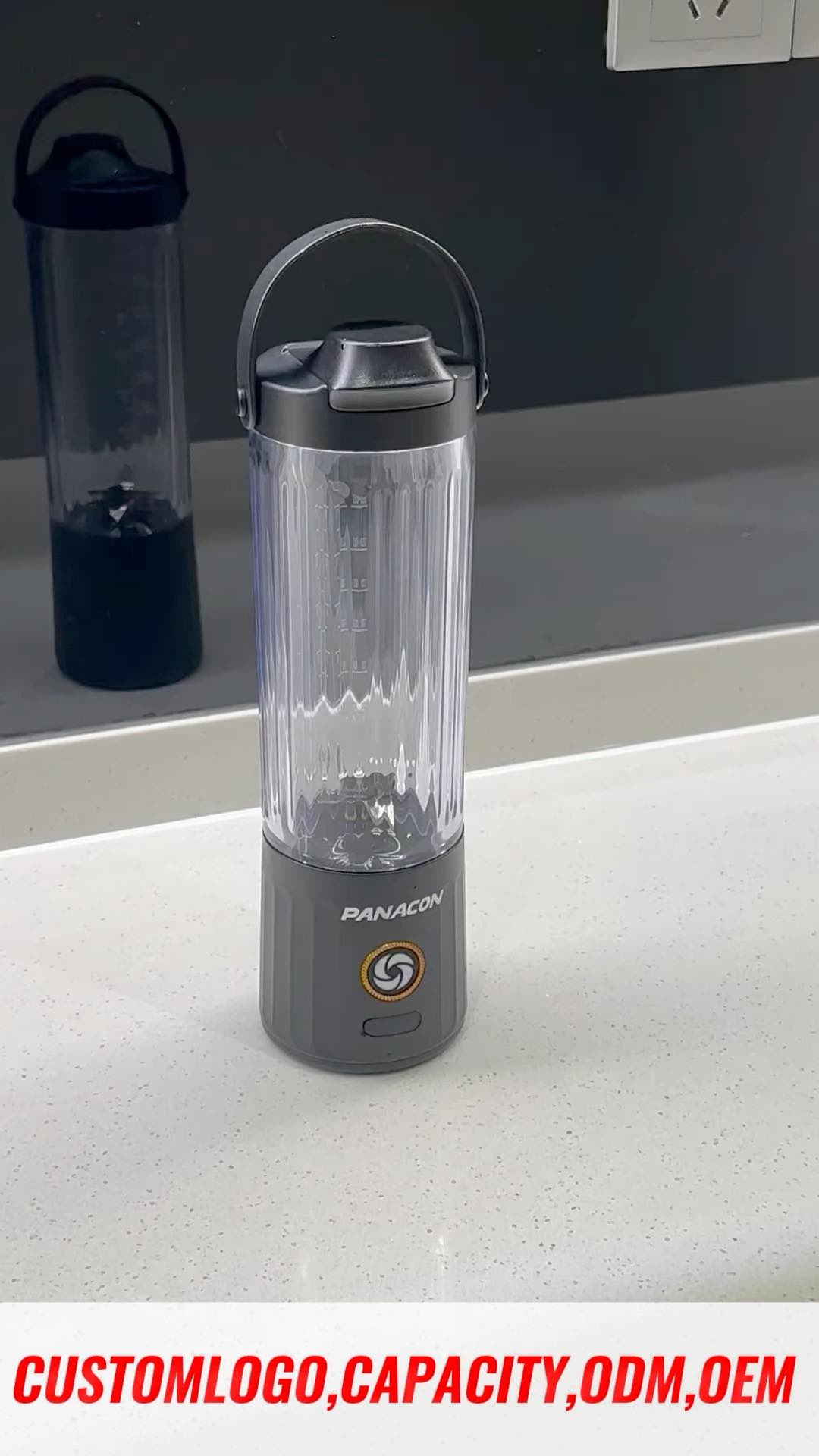 600ml BPA Free Portable Mini Blender with Flip Lid Total Crushing Technology USB Rechargeable for Smoothies Leak Proof ABS