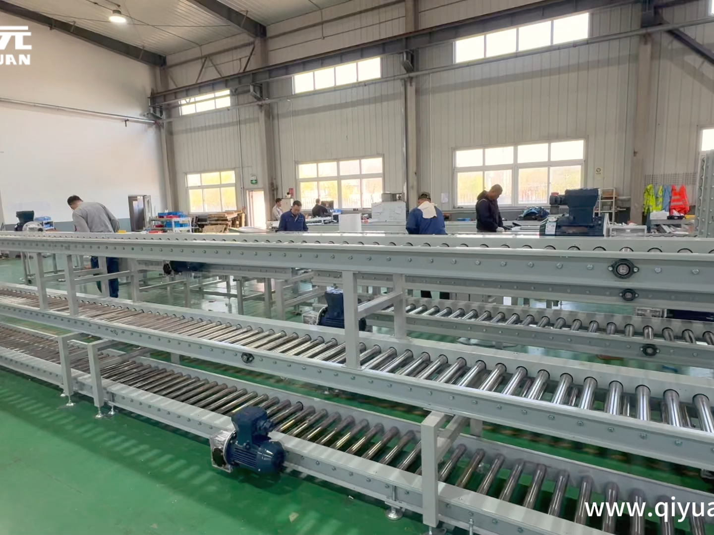 Manufacturer of the Gravity Roller Conveyor Equipment and Power Roller Conveyor Equipment.motorized roller conveyor