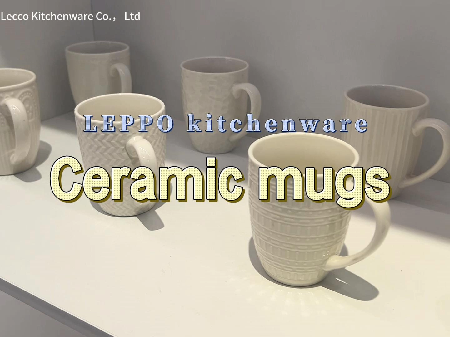 Fabricante de Xícaras de Cerâmica, Caneca de Cerâmica com Laço em Relevo e Alça de Pérola, Borda Ondulada, Caneca de Cerâmica Atacado com Logotipo Personalizado OEM