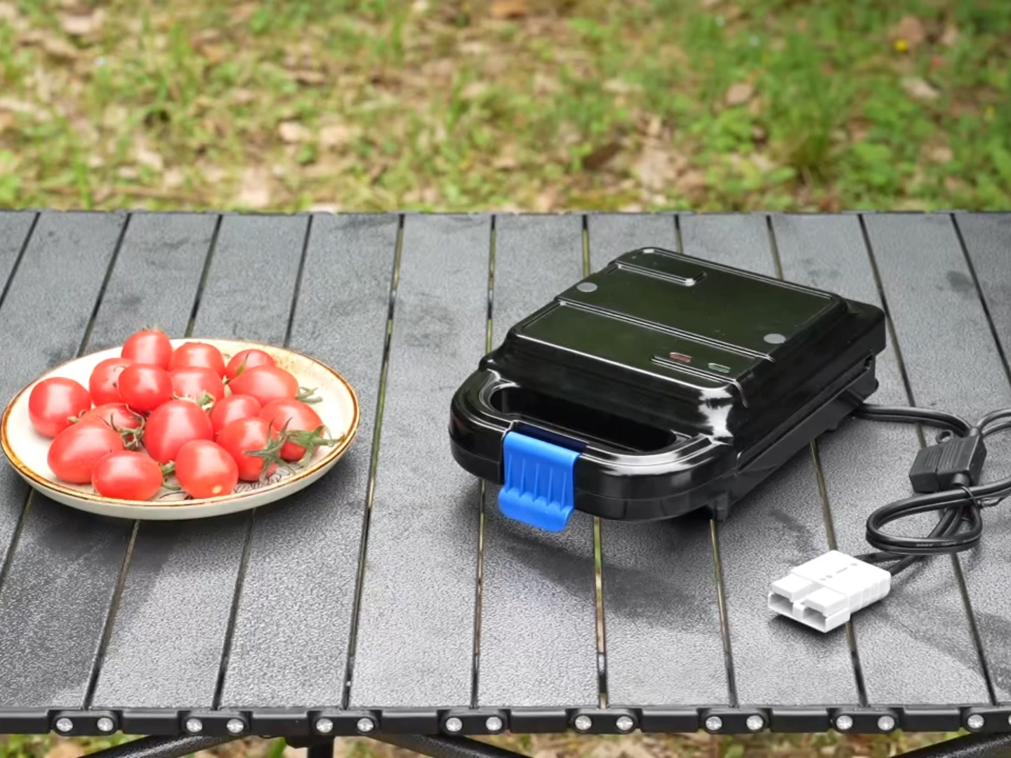 350W Hochleistungs-12V-DC-Auto-Sandwichgrill, Schnelle Heizung für LKW-Fahrer mit Antihaftbeschichtung