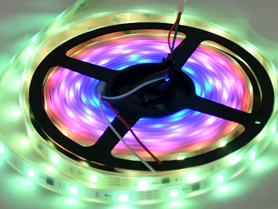 Factory 3014 LED strips 3014 SMD Strip, 5M per reel; LED with gold wire and FCP double-sided board