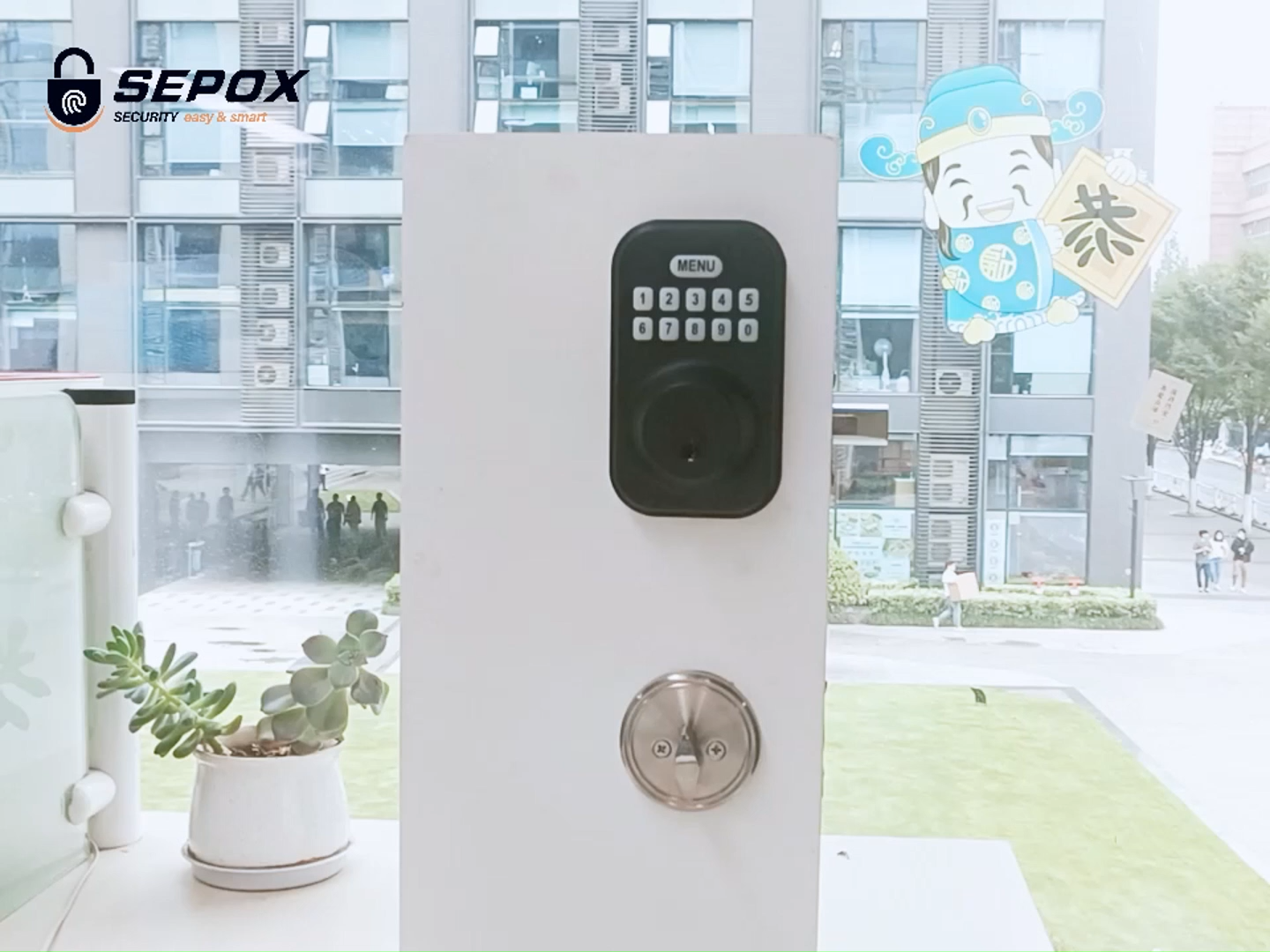 Best Quality Ttlock Smart Deadbolt App Control Fingerprint Digital Electronic Locks Digital Smart Lock Smart Door Lock Deadbolt