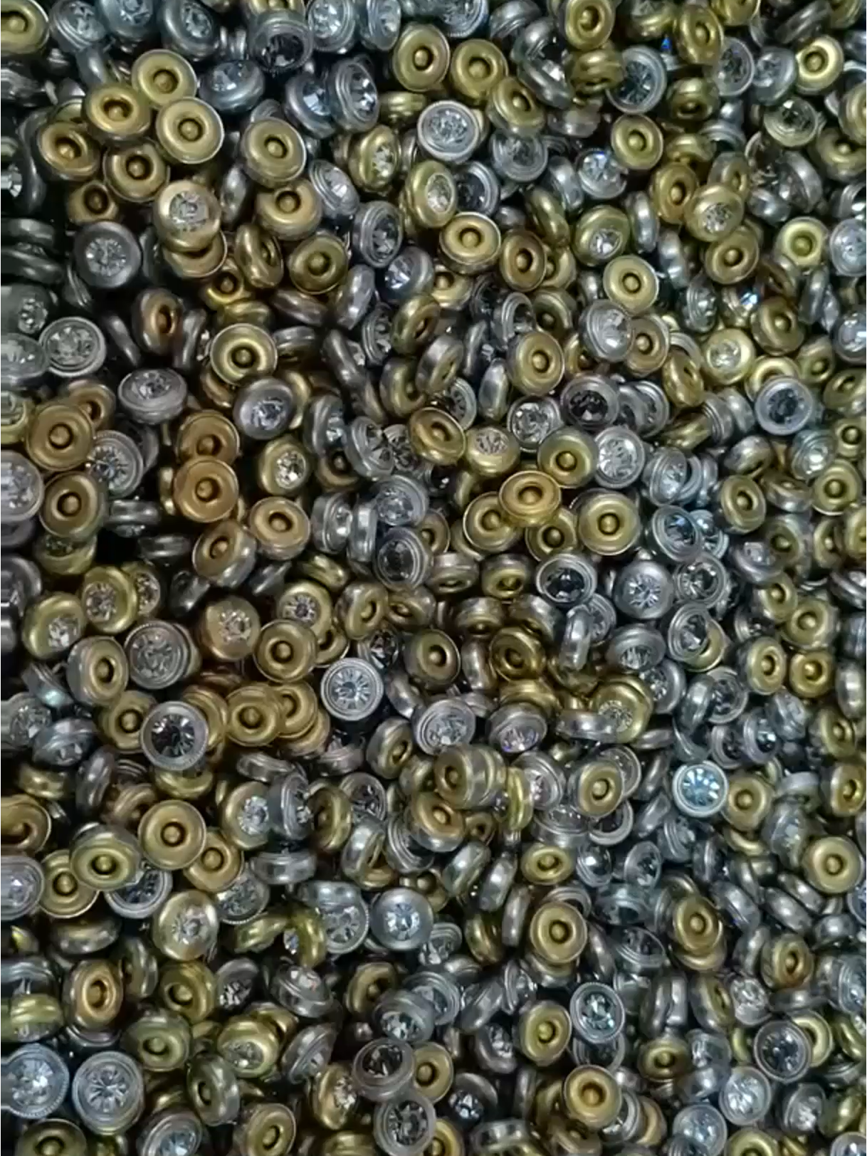 2016 hot selling bling jean rivets for clothing