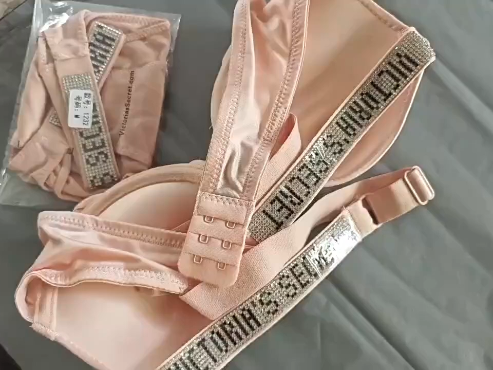 Bralette Lingerie Embroidery Eyelash Lace Underwear Set