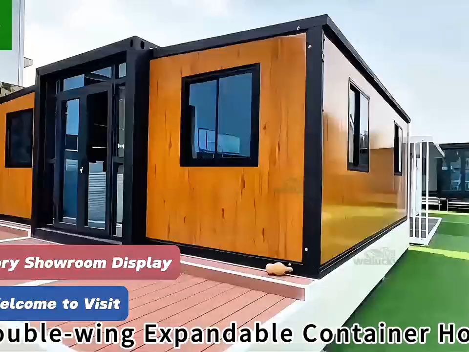 Edificio modular expandible diseñado para instalaciones de alojamiento Campamentos turísticos y ubicaciones remotas
