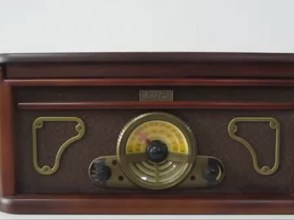 Großhandelspreis Plattenspieler Holzlaufwerk Musikcenter mit Stereo-Lautsprechern