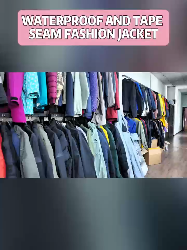 Color blocking, Women's colorblock waterproof jacket