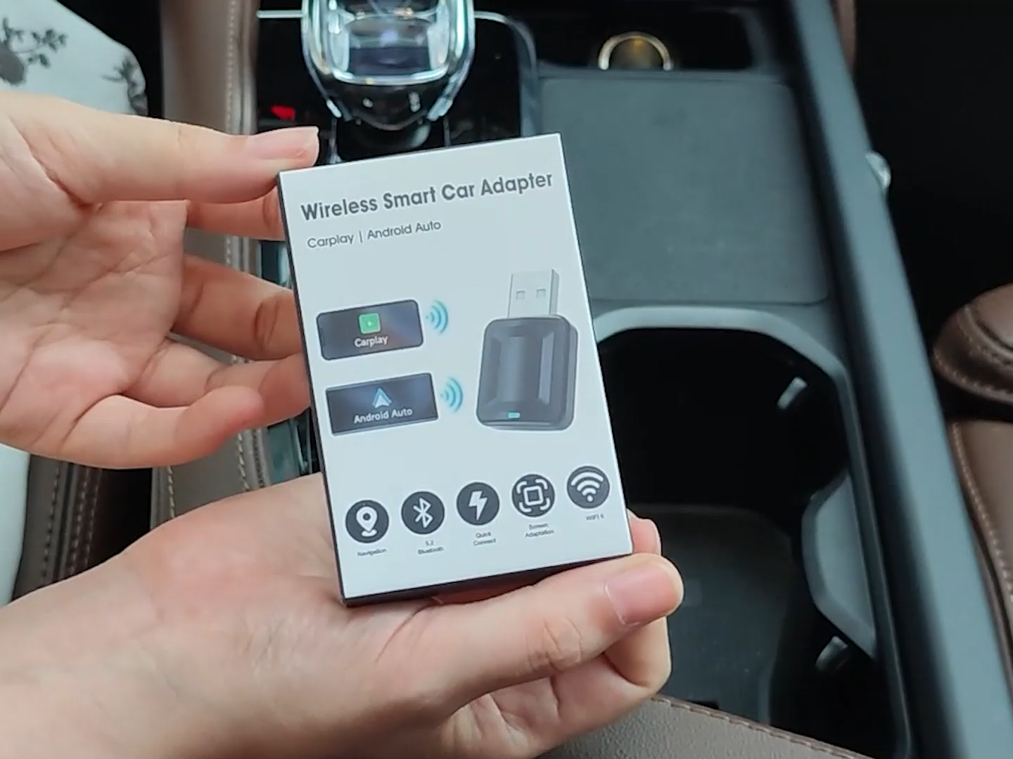 Wholesale Wired to Wireless Carplay Adapter Android Auto USB Dongle Wireless Car Play 2 in 1