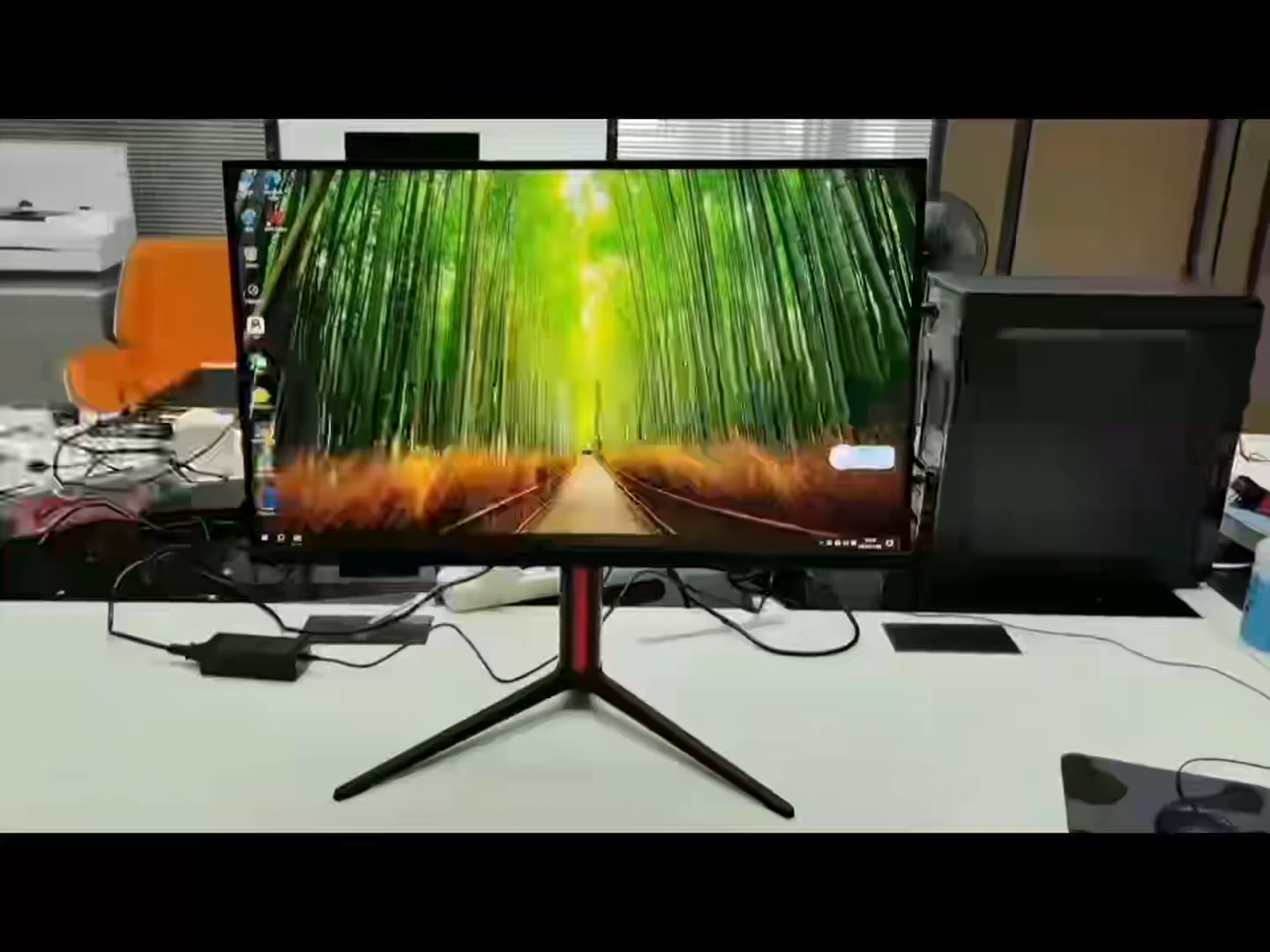 Monitor Gaming CMS G7 de 32 pulgadas, UHD 3840x2160, 165Hz, IPS, luz RGB, HDMI DP, monitor 4K, proveedor de monitores de computadora OEM, fábrica