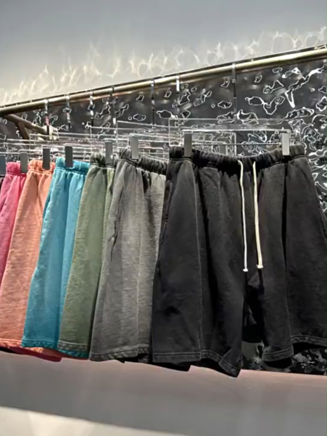Summer Sportswear Custom Knee Length Soft Cotton Shorts High-Waisted Hip Hop Oversized Streetwear Shorts for men