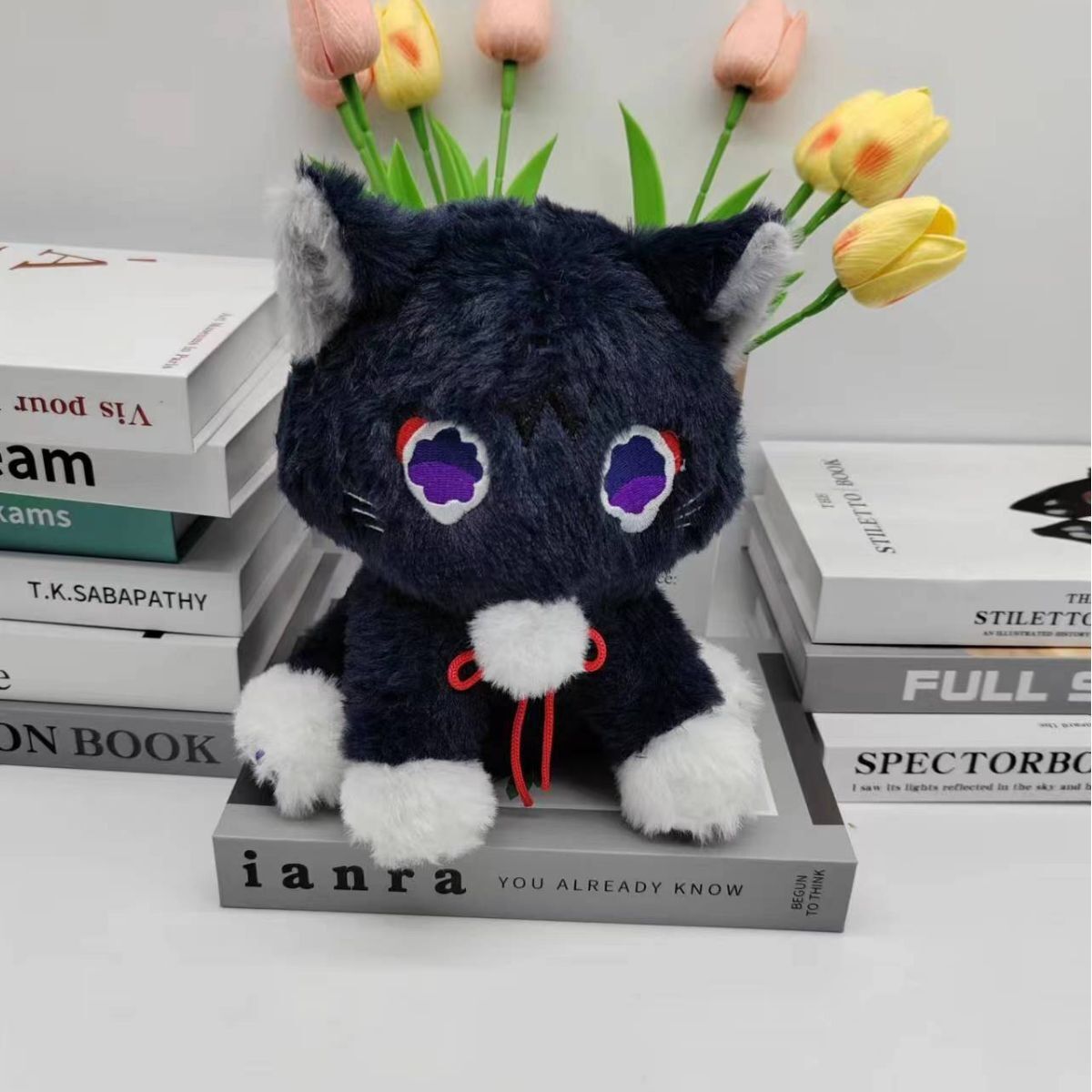 Oreiller de chat en gros pas cher, jouet en peluche pour chat, coussin de salon