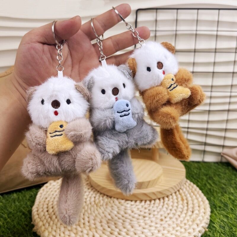 Wholesale Sea otter plush toys cartoon soft otter pillow birthday gift toys