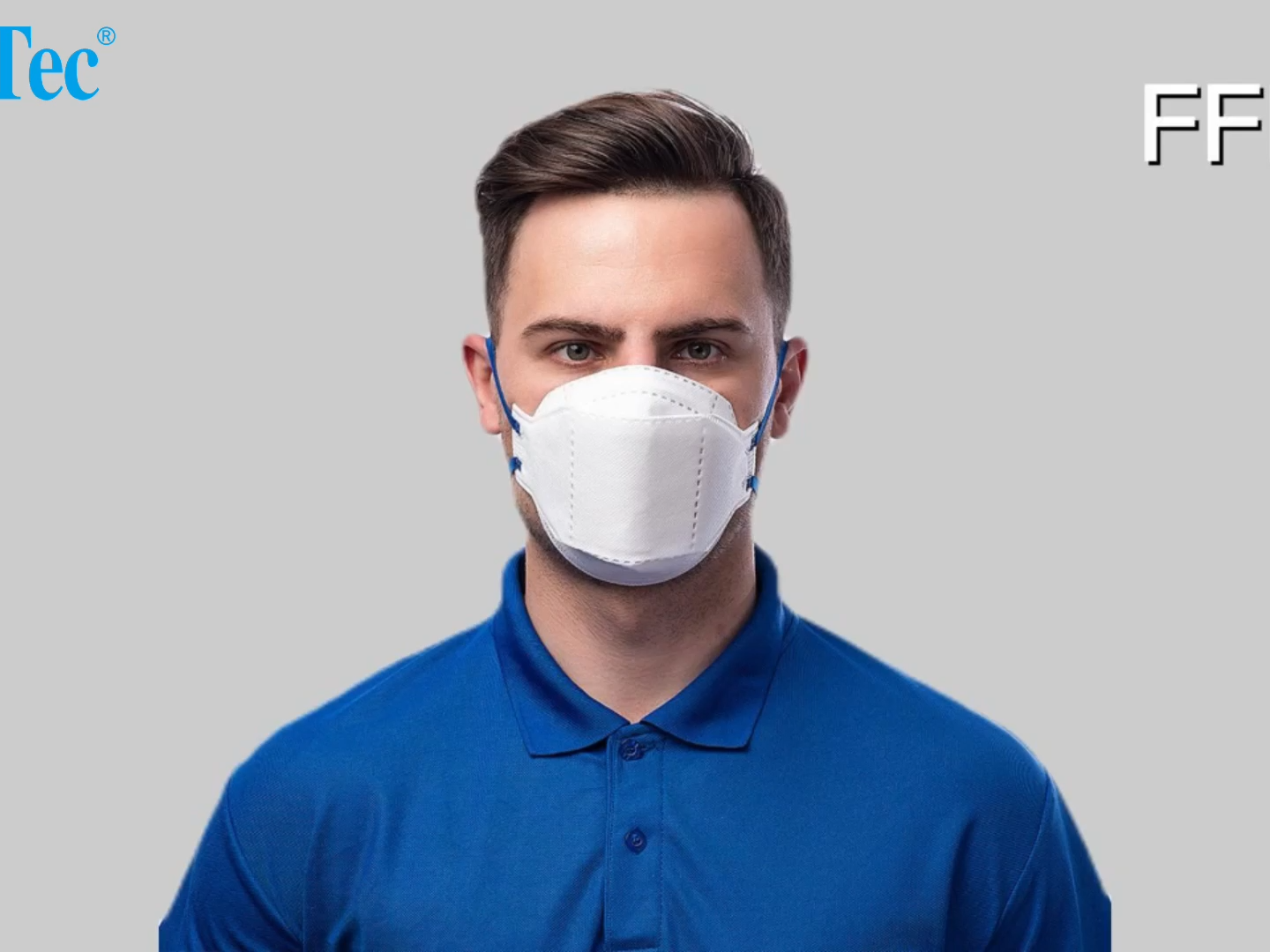 Mascarilla FFP1 de Alta Eficiencia de Filtración con Tela No Tejida y Baja Resistencia a la Respiración para Protección de Seguridad