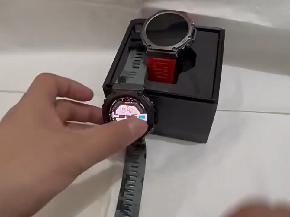 Pulseira Inteligente Esportiva DM58 de 1,43 polegadas, Resistente à Água, Monitoramento do Sono e Fitness, Gestão de Saúde, Rastreamento GPS, Assistência Esportiva