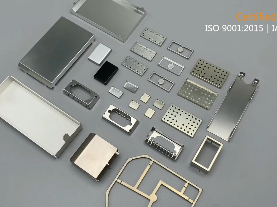 EMI/RF-Abschirmungsgehäuse Kundenspezifische hochpräzise Metallabschirmung Stahl OME Gehäuse