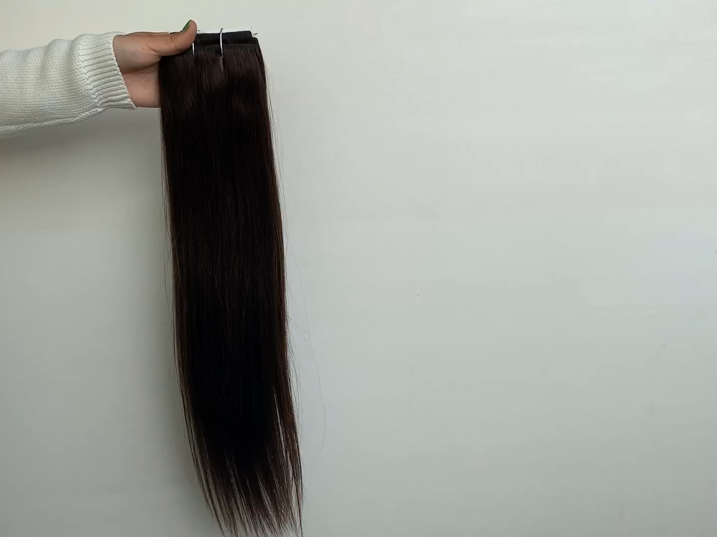 100% Ziegenpuppenhaar, Deep Wave 2#, Mohair-Haar für Puppenperücken, Haarverlängerungen, Dunkelbraune Farbe, Puppe aus Angora-Ziege