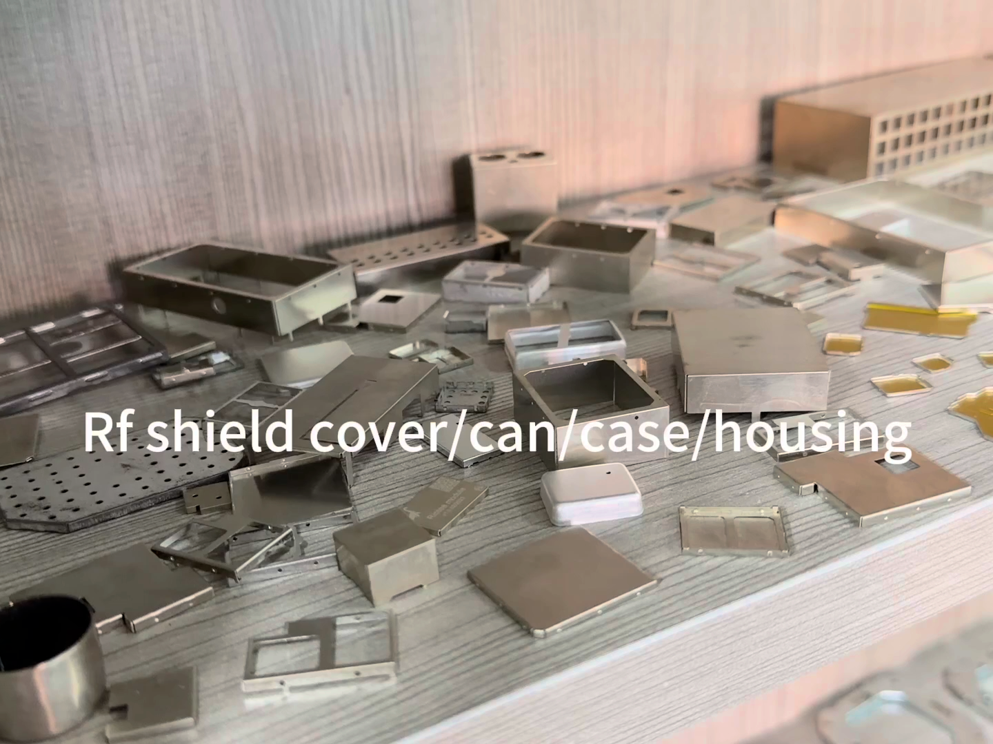OEM/ODM Factory Custom Stamped RF Shielding Cover/Frame RF shield boxes