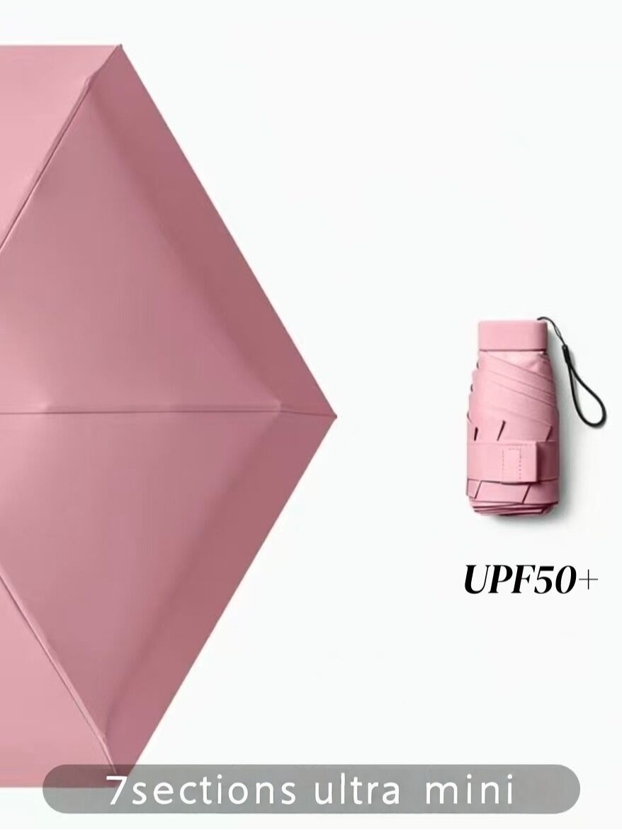 Mini paraguas ultra pequeño, paraguas de moda, paraguas de aluminio, paraguas portátil, paraguas compacto, paraguas para regalos y promociones