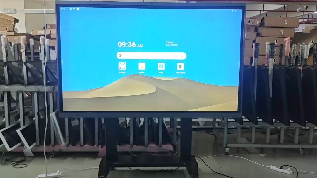 65 75 85 Zoll Klassenzimmer Smartboards Präsentationsbildschirm Digital Board Interaktives Whiteboard Smart Board für Schulunterricht