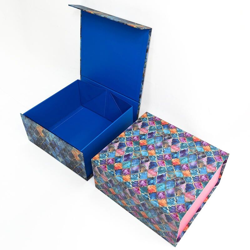Prix bas Personnalisé Papier Carré Cosmétique Paquet En Carton Papier Bouteille De Parfum Emballage Cadeau Boîte